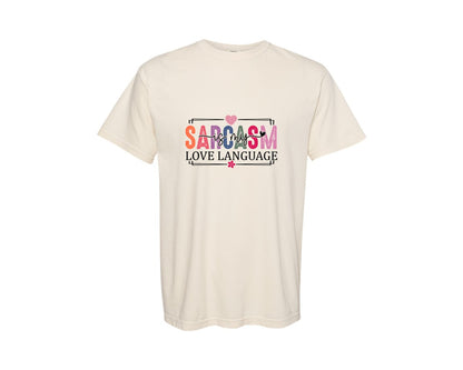 brand:Comfort Colors|color:Ivory|Sarcastic Shirt Funny Quotes 2 Graphic T-Shirt
