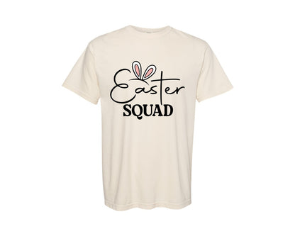 brand:Comfort Colors|color:Ivory|Easter Squad Easter Easter Graphic T-Shirt