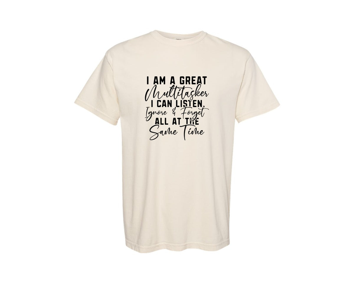 brand:Comfort Colors|color:Ivory|Sarcastic 44 Graphic T-Shirt