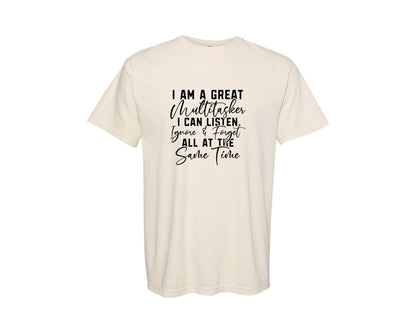 brand:Comfort Colors|color:Ivory|Sarcastic 44 Graphic T-Shirt