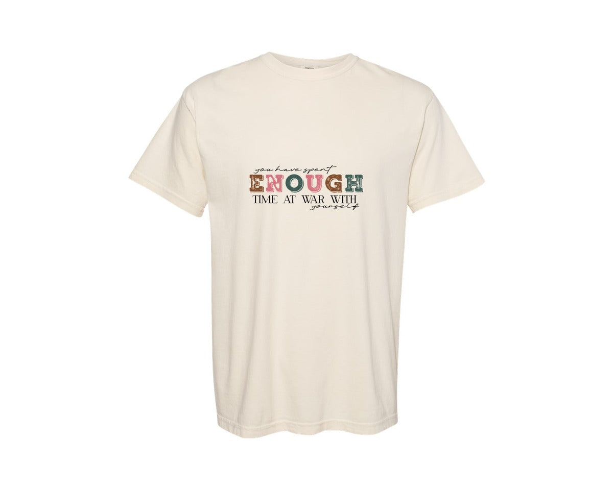 brand:Comfort Colors|color:Ivory|Christian Quotes Design 6 Graphic T-Shirt