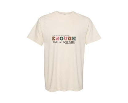 brand:Comfort Colors|color:Ivory|Christian Quotes Design 6 Graphic T-Shirt