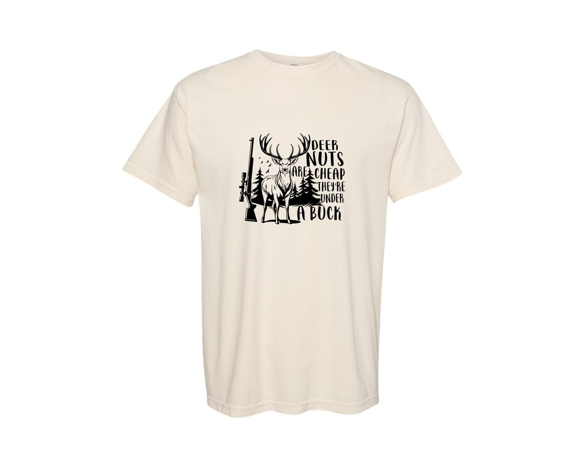 brand:Comfort Colors|color:Ivory|Duck Hunting Hunting Forest Graphic T-Shirt