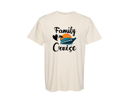 brand:Comfort Colors|color:Ivory|Cruise Ship T Shirt Design Graphic T-Shirt