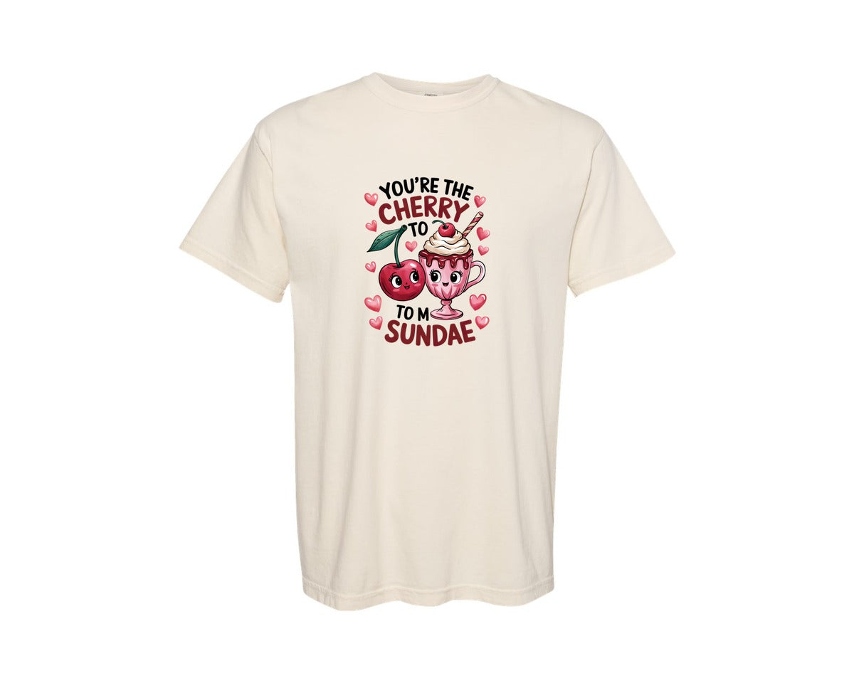 brand:Comfort Colors|color:Ivory|Food Pun Funny Valentine 11 Graphic T-Shirt