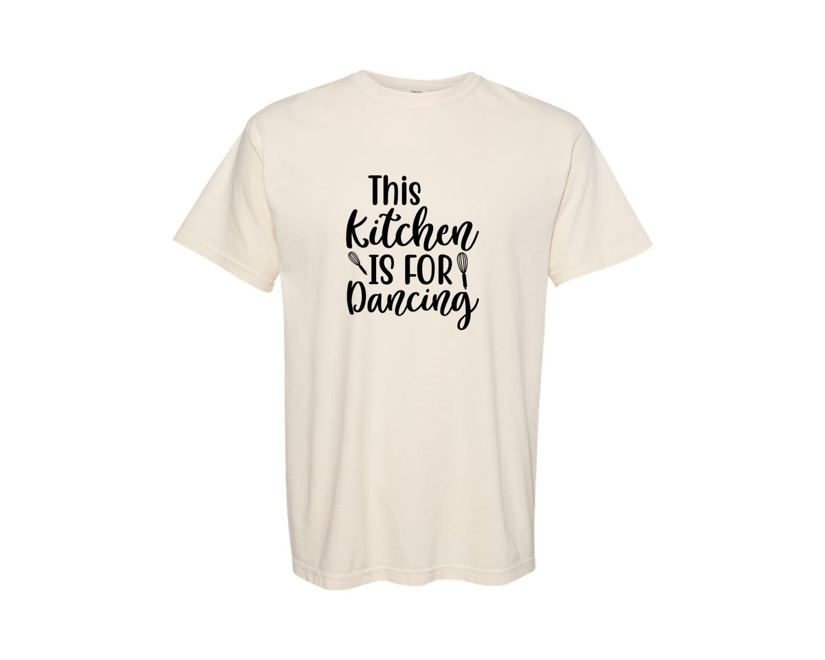 brand:Comfort Colors|color:Ivory|Home Cooking Funny Kitchen T Shirt Graphic T-Shirt