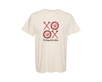brand:Comfort Colors|color:Ivory|Nails Crown Of Thorns Xoxo Graphic T-Shirt