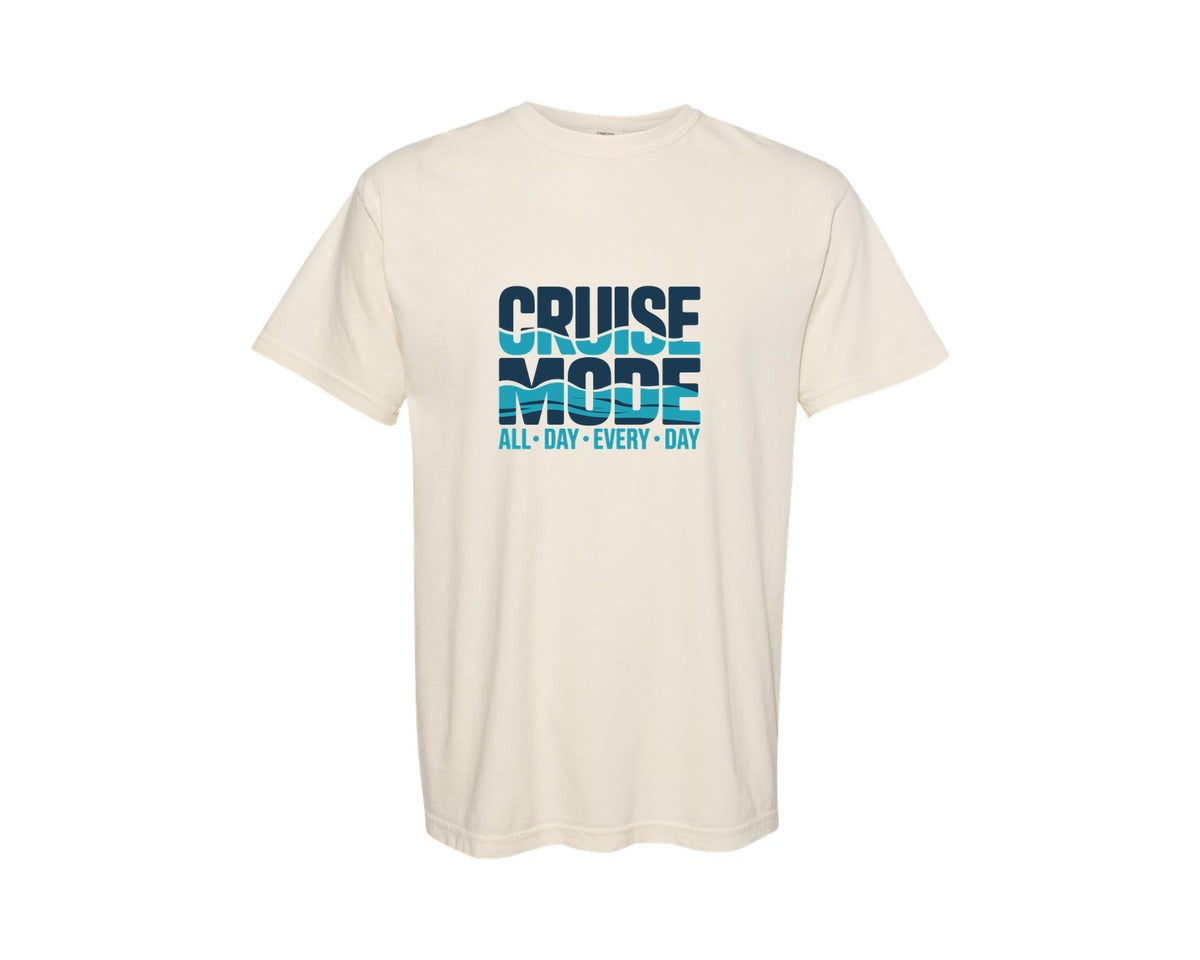 brand:Comfort Colors|color:Ivory|Cruise Mode 18 Graphic T-Shirt