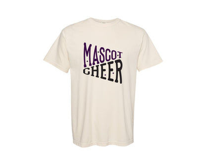 brand:Comfort Colors|color:Ivory|Mascot Cheer Cut File Cheerleading 2 Graphic T-Shirt