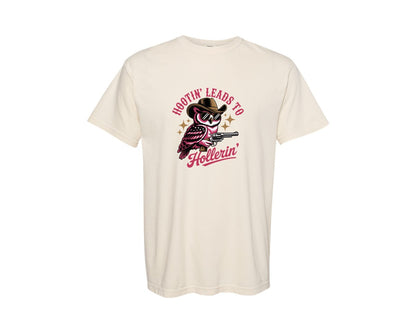 brand:Comfort Colors|color:Ivory|Retro Vintage Funny Cowboy Animals Graphic T-Shirt