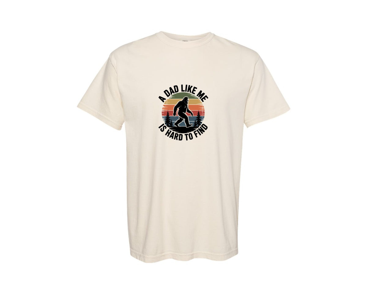 brand:Comfort Colors|color:Ivory|A Dad Like Me Is Hard To Find T Shirt Graphic T-Shirt