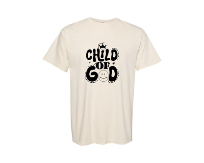 brand:Comfort Colors|color:Ivory|Child Of God Faith Faith 3 Graphic T-Shirt