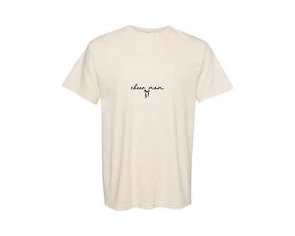 brand:Comfort Colors|color:Ivory|Cheer Mom 8 Graphic T-Shirt