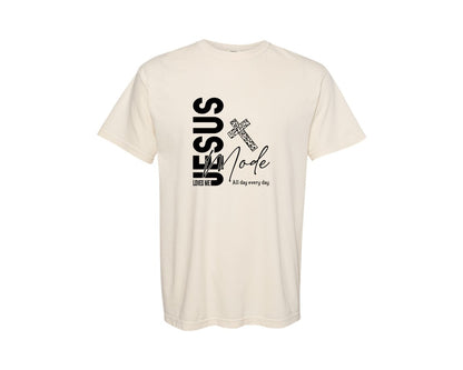 brand:Comfort Colors|color:Ivory|Jesus Loves Me Love Like Jesus Graphic T-Shirt
