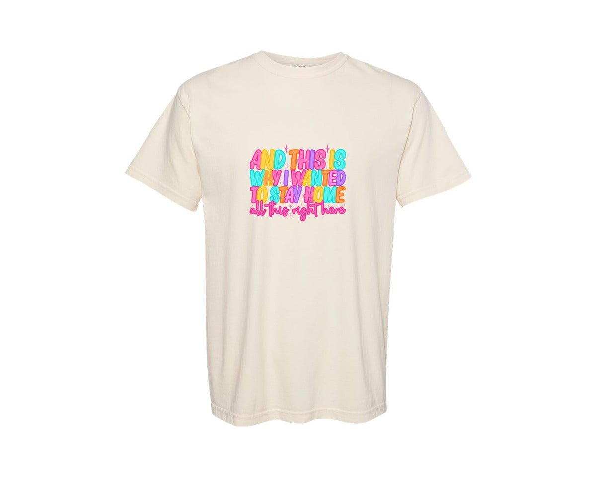 brand:Comfort Colors|color:Ivory|Funny Introvert Sarcastic Quotes Graphic T-Shirt