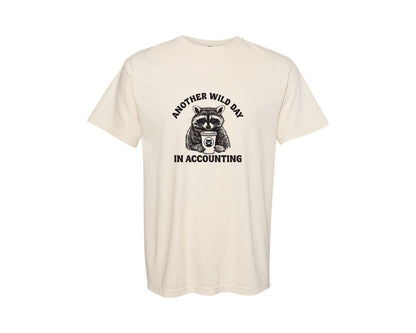 brand:Comfort Colors|color:Ivory|Funny Accountant Humor Graphic T-Shirt