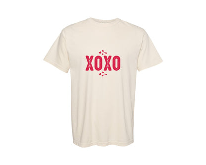 brand:Comfort Colors|color:Ivory|You Are Loved Xoxo Sleeve Graphic T-Shirt