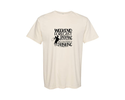 brand:Comfort Colors|color:Ivory|Weekend Forcast Rodeo Rodeoing Graphic T-Shirt