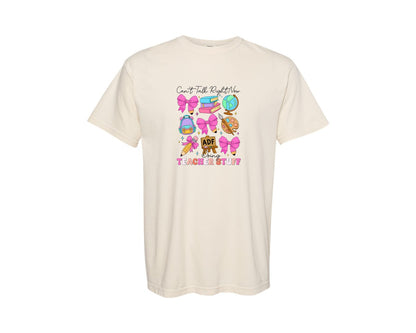 brand:Comfort Colors|color:Ivory|Doing Teacher Stuff Teacher Graphic T-Shirt