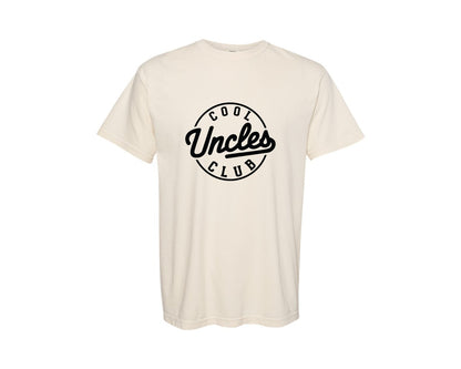 brand:Comfort Colors|color:Ivory|Cool Uncles Club New Uncle Fathers Day 2 Graphic T-Shirt