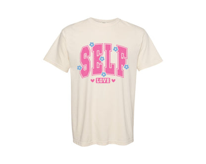 brand:Comfort Colors|color:Ivory|Self Love Pnginspirational Graphic T-Shirt