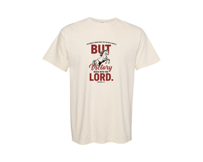 brand:Comfort Colors|color:Ivory|The Horse Is Made Ready For The Day Graphic T-Shirt