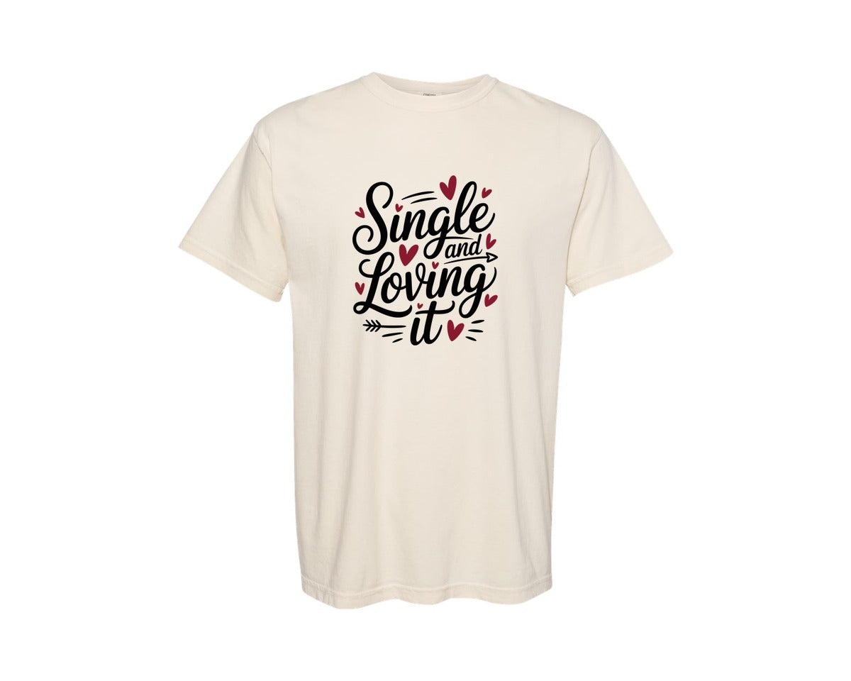 brand:Comfort Colors|color:Ivory|Anti Valentine Quotes Love Quotes 12 Graphic T-Shirt