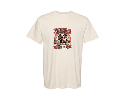 brand:Comfort Colors|color:Ivory|Western Cowgirl 4 Graphic T-Shirt