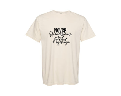 brand:Comfort Colors|color:Ivory|Christian Jesus Graphic T-Shirt