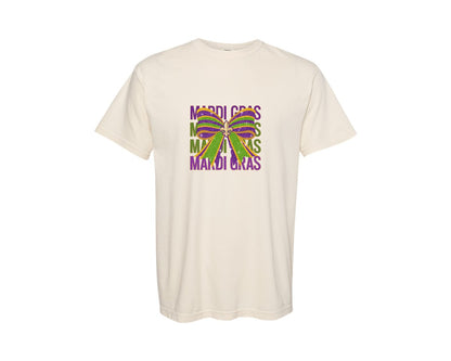 brand:Comfort Colors|color:Ivory|Mardi Gras 10 Graphic T-Shirt