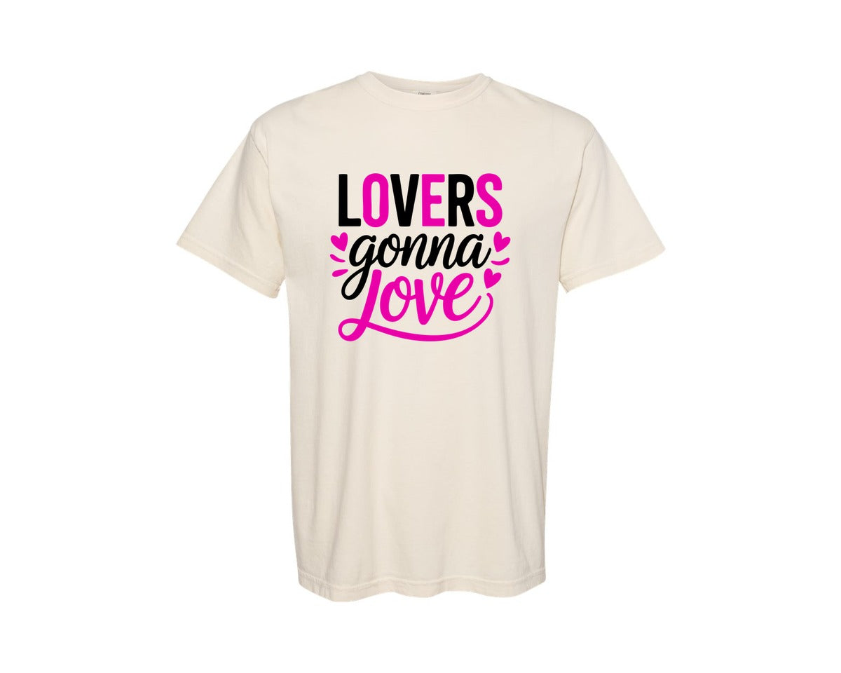 brand:Comfort Colors|color:Ivory|Valentines Design 32 Graphic T-Shirt