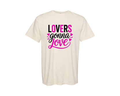 brand:Comfort Colors|color:Ivory|Valentines Design 32 Graphic T-Shirt