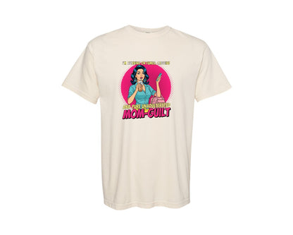 brand:Comfort Colors|color:Ivory|Pop Art Sarcastic Mom Set Graphic T-Shirt