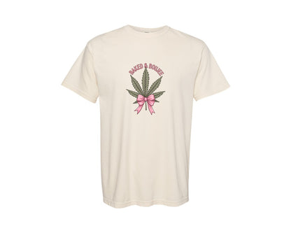 brand:Comfort Colors|color:Ivory|Baked Boujee Funny Graphic T-Shirt