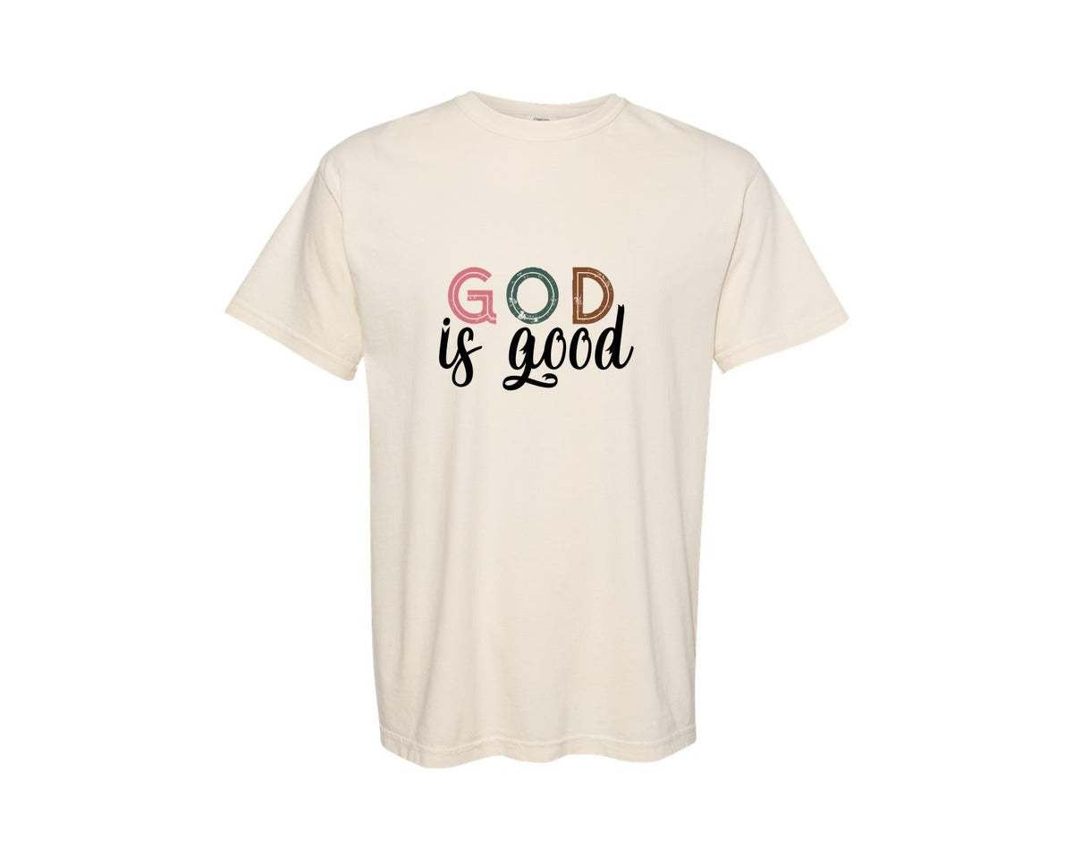 brand:Comfort Colors|color:Ivory|Boho Christian Religious Graphic T-Shirt