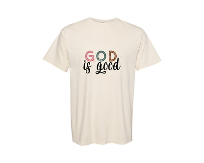 brand:Comfort Colors|color:Ivory|Boho Christian Religious Graphic T-Shirt