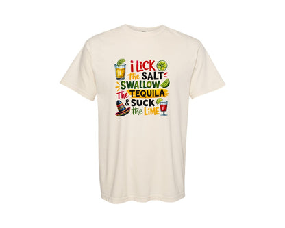 brand:Comfort Colors|color:Ivory|Cinco De Mayo Shirt Mexican Graphic T-Shirt
