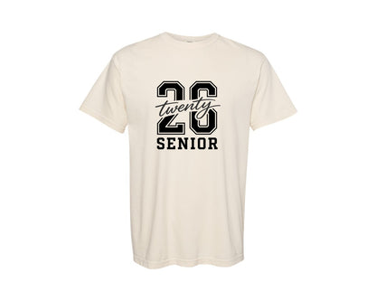 brand:Comfort Colors|color:Ivory|Twenty 26 Senior Design Graphic T-Shirt