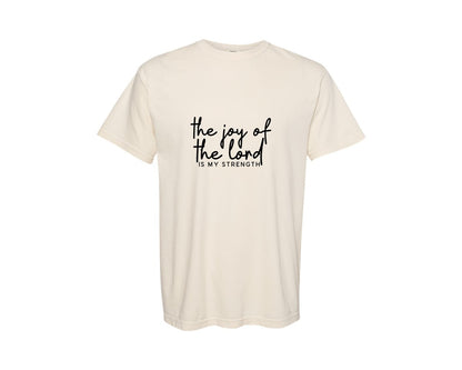 brand:Comfort Colors|color:Ivory|Minimal Christian Quote Graphic T-Shirt
