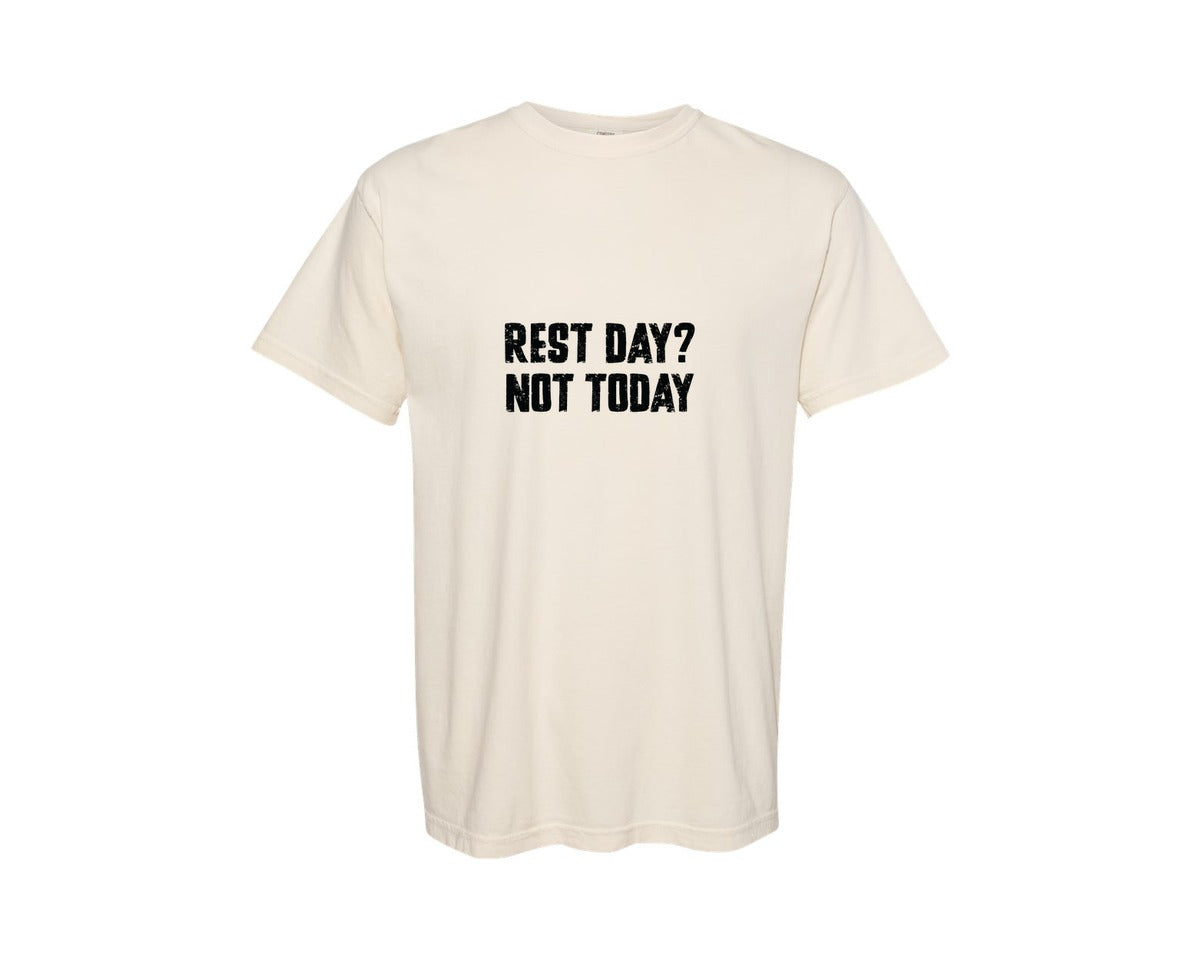 brand:Comfort Colors|color:Ivory|Gym Workout T Shirt Graphic T-Shirt