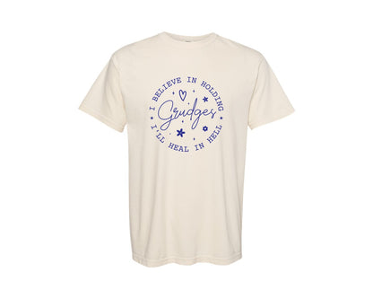 brand:Comfort Colors|color:Ivory|I Believe In Holding Grudges Ill Heal Graphic T-Shirt