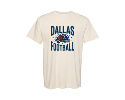 brand:Comfort Colors|color:Ivory|Dallas Football Graphic T-Shirt