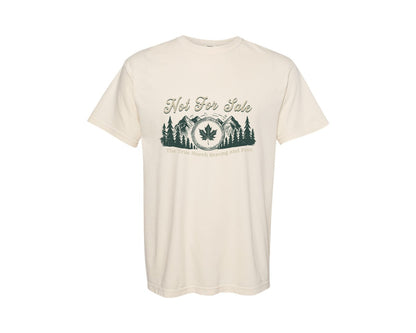 brand:Comfort Colors|color:Ivory|Canada Is Not For Sale T Shirt Design 11 Graphic T-Shirt