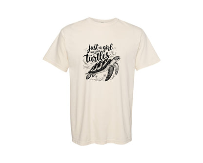 brand:Comfort Colors|color:Ivory|Turtles Graphic T-Shirt
