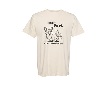 brand:Comfort Colors|color:Ivory|Funny Corgi Sarcastic Dog Retro Graphic T-Shirt
