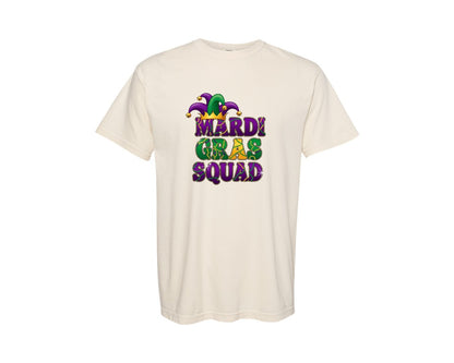 brand:Comfort Colors|color:Ivory|Mardi Gras 70 Graphic T-Shirt