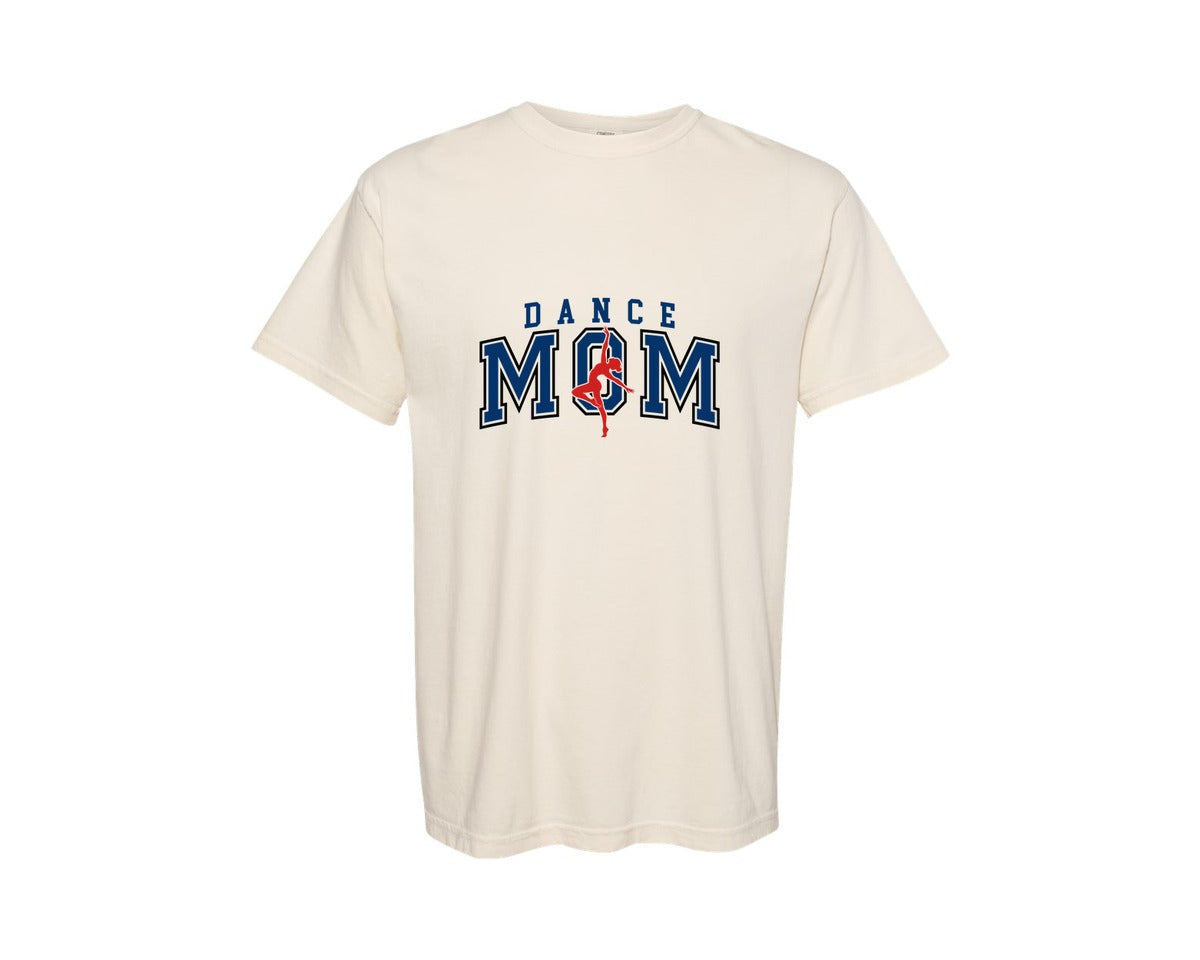 brand:Comfort Colors|color:Ivory|Dance Mom And Dad Cheer Mom Ans Dad Graphic T-Shirt