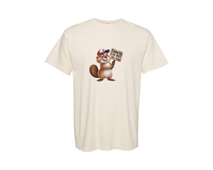 brand:Comfort Colors|color:Ivory|Canada Is Not For Sale Maple Leaf 2 Graphic T-Shirt