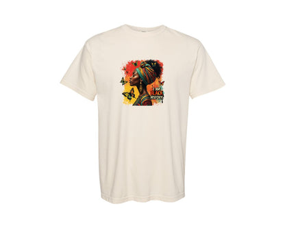 brand:Comfort Colors|color:Ivory|Black History T Shirt Design 35 Graphic T-Shirt