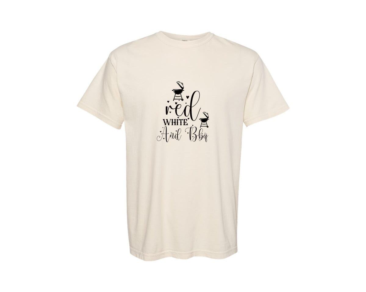 brand:Comfort Colors|color:Ivory|Barbecue 43 Graphic T-Shirt